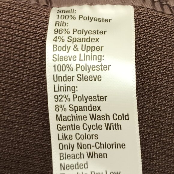 New Directions Size XL Brown Faux Suede Jacket (EUC) - Picture 12 of 13